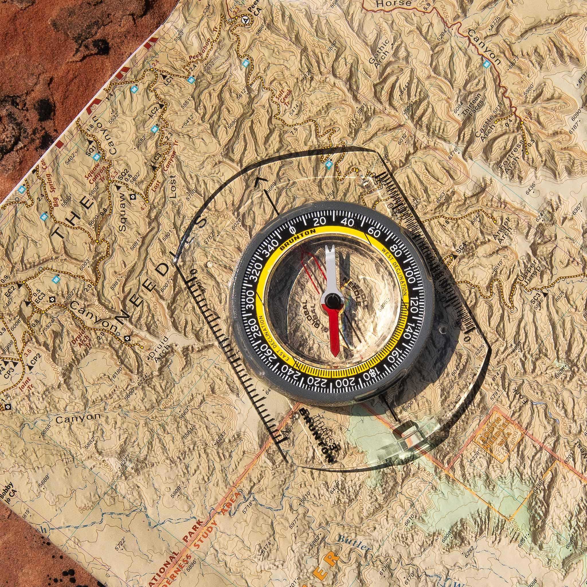 Amazon.co.jp: BRUNTON ブルントン ベースプレート コンパス TruArc 3